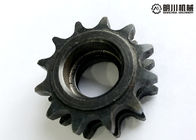 ANSI/DIN Double Pitch Chain Sprockets Blacken Surface Finish For Agricultural Machinery