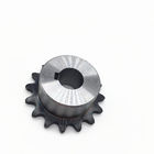 C45 Steel Chain Sprocket Hardend Teeth High Hardness Customized For Industry