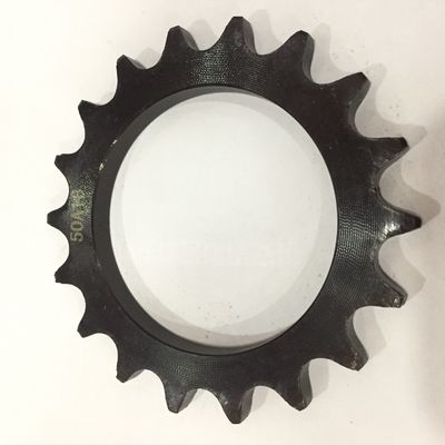 ASA Roller Chain Wheel And Sprockets 45C Steel Material Custom Inner Bore