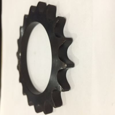 ASA Roller Chain Wheel And Sprockets 45C Steel Material Custom Inner Bore