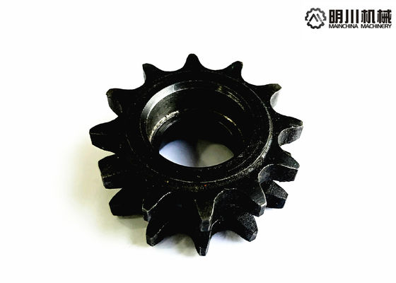 ANSI/DIN Double Pitch Chain Sprockets Blacken Surface Finish For Agricultural Machinery