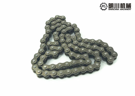 ANSI 40Mn Steel Simplex Transmission Roller Chain Nickel Plating Surface Treatment