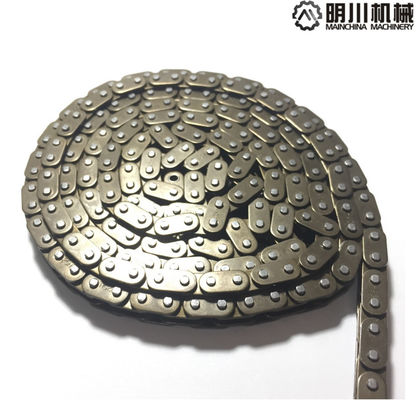 25h Riveted Roller Timing Chain Pitch 6.35mm 40MN Steel Material With High Durability