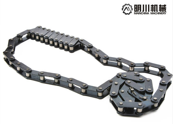 Double Pitch Carbon Steel Transmission Roller Chain C2060 With A1 Attachment