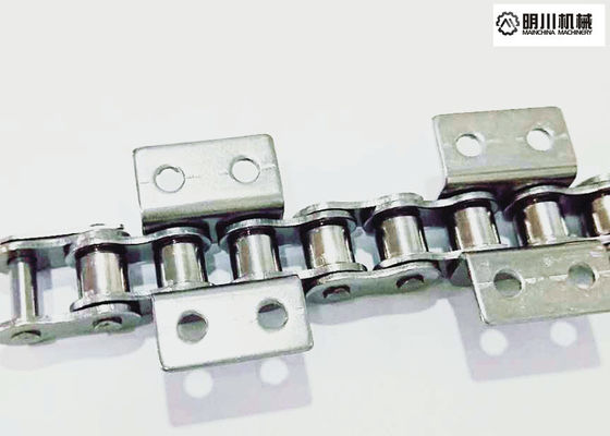 Double Pitch Overhead Conveyor Chain , 304/316 Stainless Steel Roller Chain