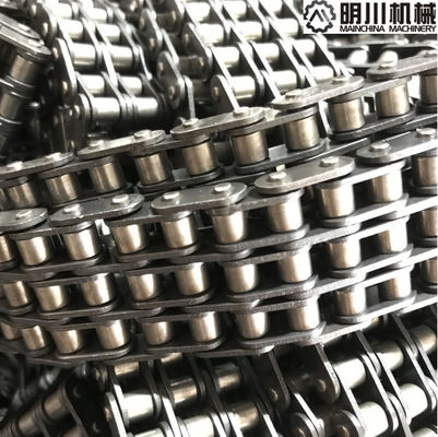 06B-3 Din Triplex Light Weight Steel Transmission Roller Chain Pitch 9.525mm