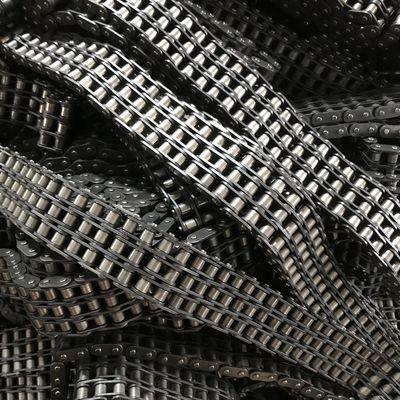 06B-3 Din Triplex Light Weight Steel Transmission Roller Chain Pitch 9.525mm