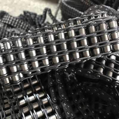 06B-3 Din Triplex Light Weight Steel Transmission Roller Chain Pitch 9.525mm