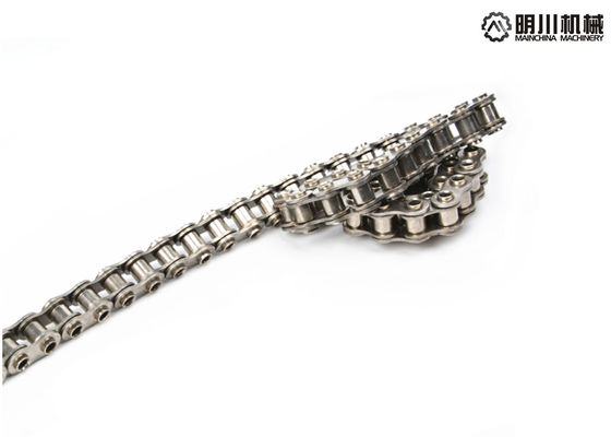 Carbon Steel Standard Roller Chain , Hollow Pin Chain C2080HP For Conveyor