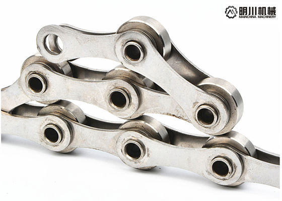 Carbon Steel Standard Roller Chain , Hollow Pin Chain C2080HP For Conveyor