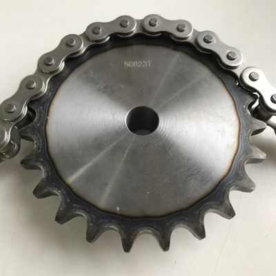 1045 Steel Conveyor Chain Sprocket 0.343'' Tooth Width For Agricultural Machinery