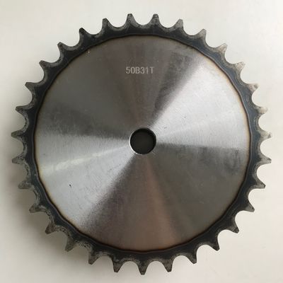 Hardend Teeth Stainless Steel Sprockets 45C Material 50B31T For Agricultural Machinery