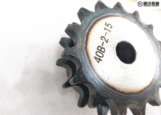 SS Double Strand Roller Chain Sprockets , Double Row Sprocket 50B15T