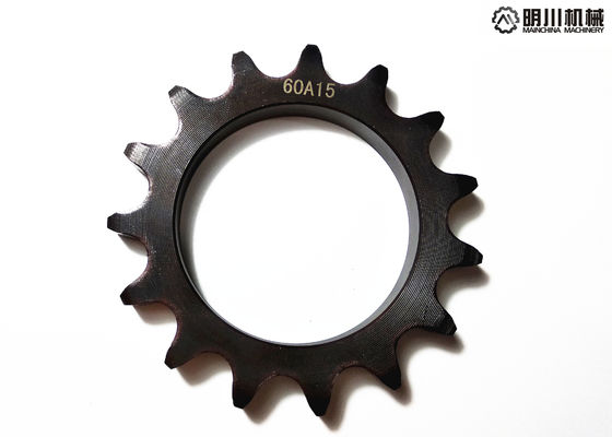 Industrial Standard Plate Wheel Sprockets With Blacken Surface Treatment