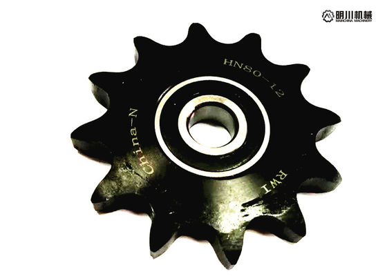 DIN4140 Mirror Finish Ball Bearing Idler Sprocket , Metric Idler Sprocket With High Wear Resistance