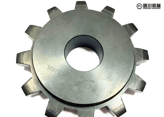 Double Pitch Roller Chain Sprocket Blacken Surface Treatment ISO Certificated