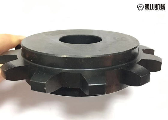 Customized Double Pitch Sprocket 45C Material Blacken Surface Treatment