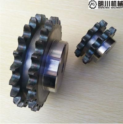 industrial double chain sprocket nature color all kinds of double row sprockets