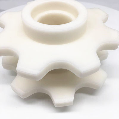 Plastic Machined Sprocket Chain Wheel Nylon Material For Chemical Metallurgy