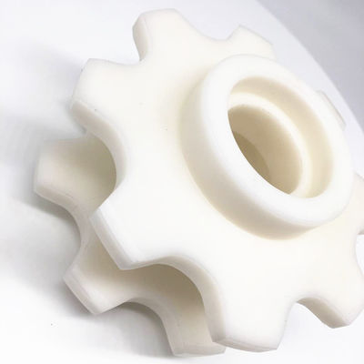 Plastic Machined Sprocket Chain Wheel Nylon Material For Chemical Metallurgy