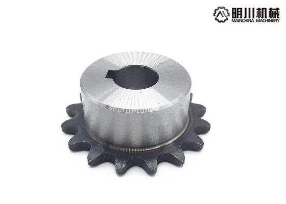 C45 Steel Chain Sprocket Hardend Teeth High Hardness Customized For Industry