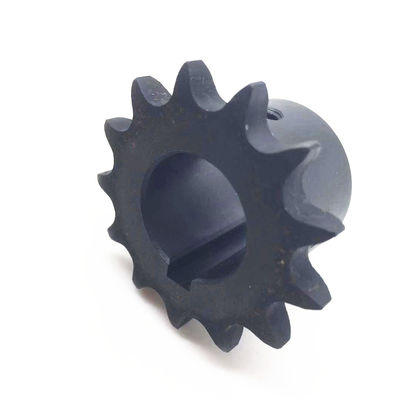 Small Size Conveyor Chain Sprocket 1045 Material Oxided Black Color ISO9001