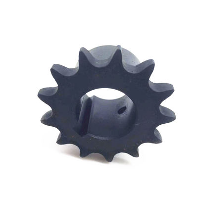 Small Size Conveyor Chain Sprocket 1045 Material Oxided Black Color ISO9001