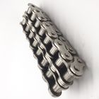 Short Pitch Nickel Plated Transmission Roller Chain Silver Color 40Mn 60 / 12A