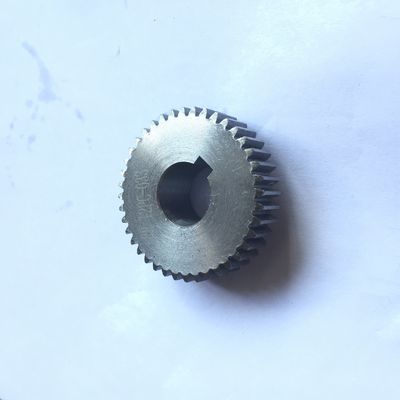 Natural Color 1045 Steel Spur Gears 45C Material With Heat Treatment ISO9001