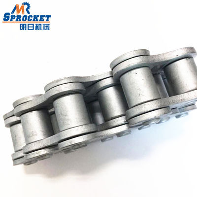 Short Pitch Precision Sprocket Transmission Roller Chain Forged For Food Processing