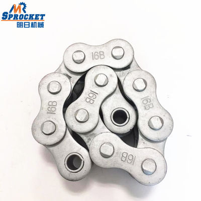 Short Pitch Precision Sprocket Transmission Roller Chain Forged For Food Processing