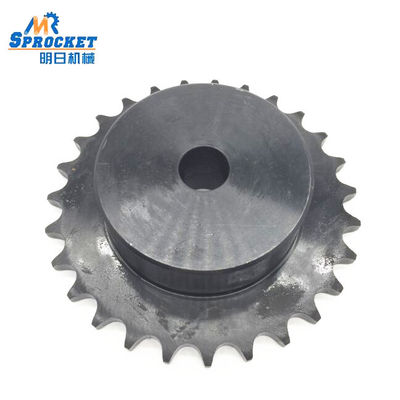 DIN Black Oxide 08B27T Conveyor Chain Sprocket C45 Material High Strength