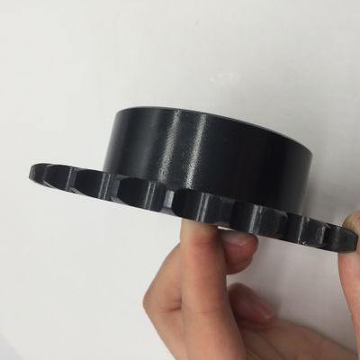 DIN Black Oxide 08B27T Conveyor Chain Sprocket C45 Material High Strength