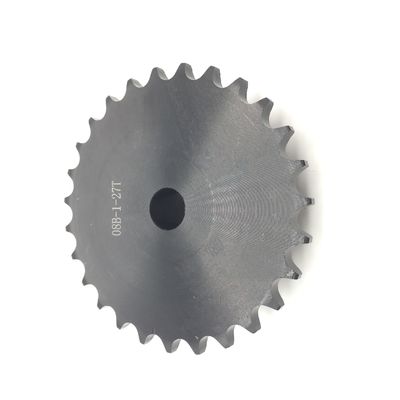 DIN Black Oxide 08B27T Conveyor Chain Sprocket C45 Material High Strength