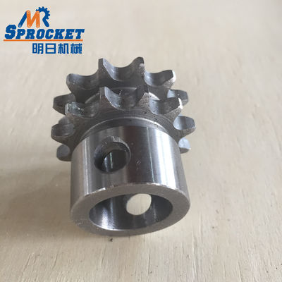 45C Steel Duplex Chain Sprocket 06-2B12 06b Custom Sprocket Nature Color