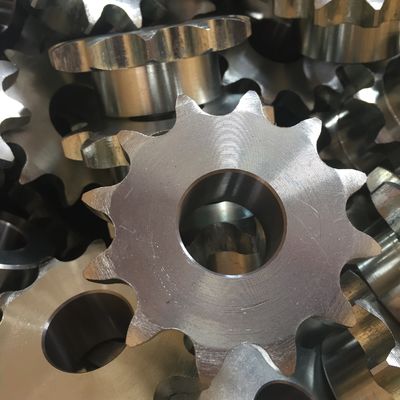 wholesale price blue sprocket 3/4 12teeth 1045 carbon steel chain sprocket