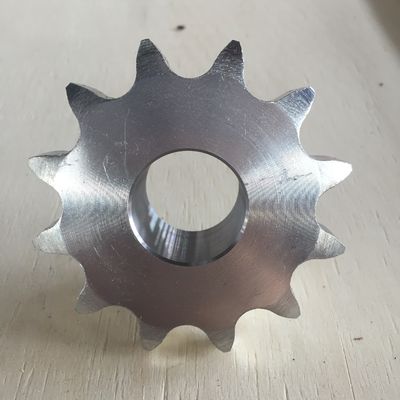 wholesale price blue sprocket 3/4 12teeth 1045 carbon steel chain sprocket