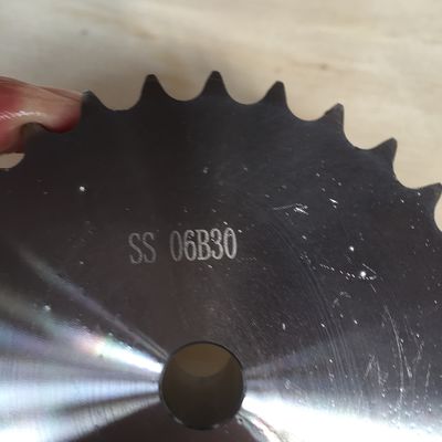 Stainless steel chain sprocket 06B30T 30 teeth 06b 304 stainless sprocket