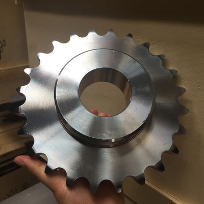 factory price high quality carbon steel simplex plate wheels roller chain sprocket 12B24