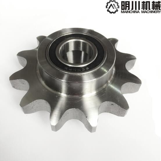 C Type Roller Chain Idler Sprocket 45C Material Customized With Heat Treatment